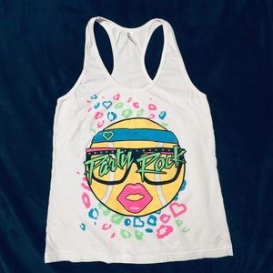 LMFAO Party Rock Tennis Tournament Tank Top Shirt Sz M